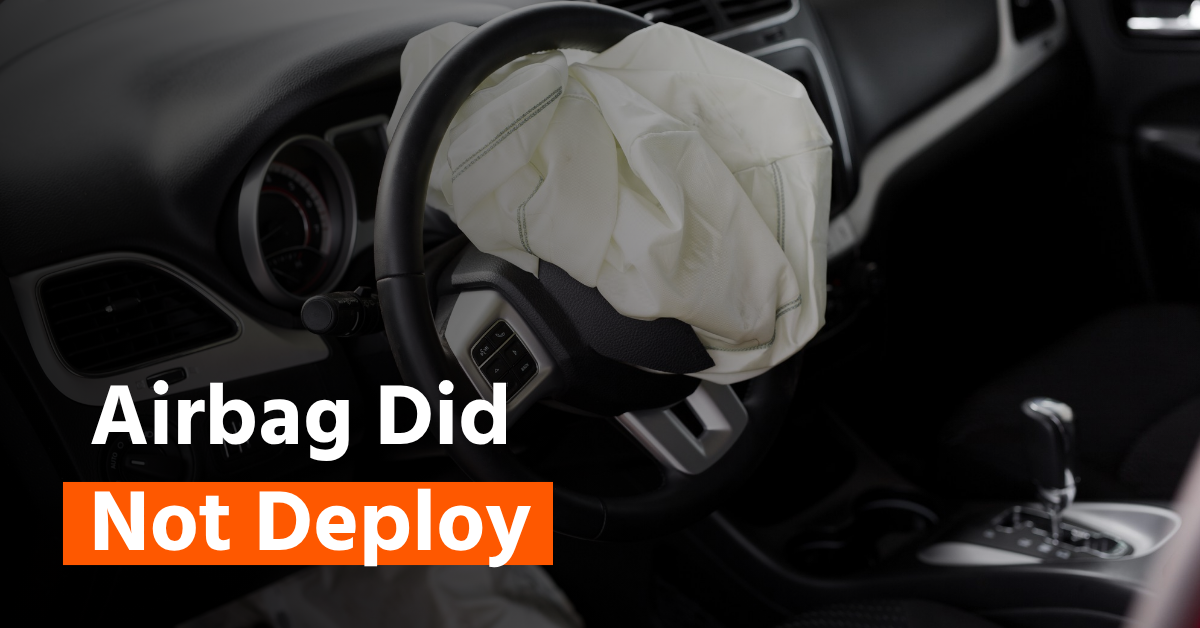 Airbag Did Not Deploy After Car Accident airbags